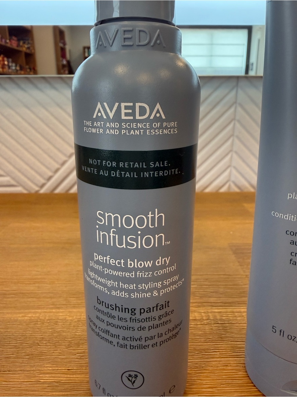 Aveda Smooth Infusion Perfect Blow Dry Spray and Perfectly Sleek